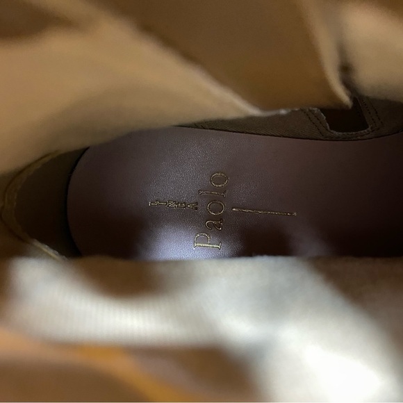 New! Linea Paolo Tan Wraparound Strap Bootie 6 1/2 M - Picture 12 of 14